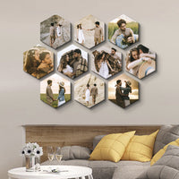 Custom Hexagon Canvas Photo Prints