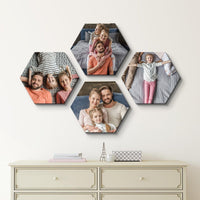 Custom Hexagon Canvas Photo Prints