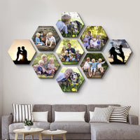 Custom Hexagon Canvas Photo Prints