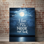 Custom Personalized Dreamy Love Canvas Set