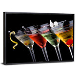 Martini Fusion Multi Panel Canvas Wall Art