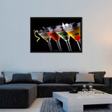 Martini Fusion Multi Panel Canvas Wall Art