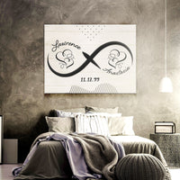 Custom Personalized Boundless Love Canvas Set