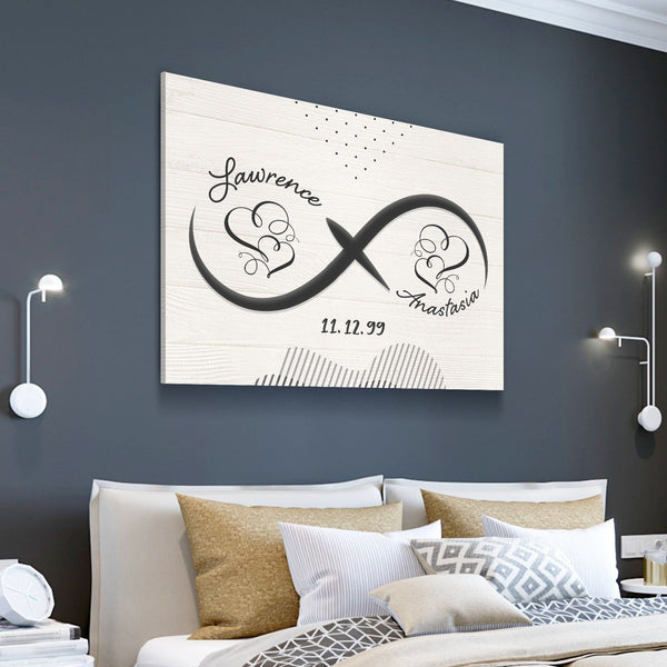 Custom Personalized Boundless Love Canvas Set